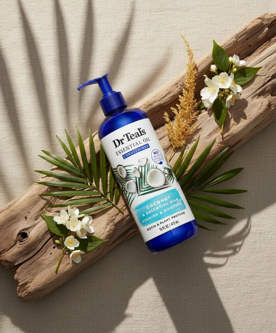 Natural Botanical Product Flat Lay Photography